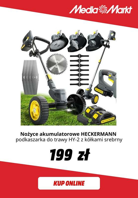 Media Markt - gazetka promocyjna Narzędzia ogrodowe od środy 18.03  - strona 4