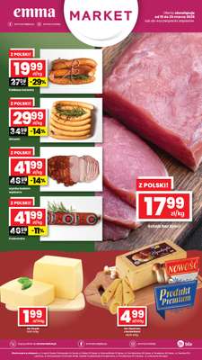 emma MARKET - gazetka promocyjna Oferta Emma Market od czwartku 19.03 do środy 25.03
