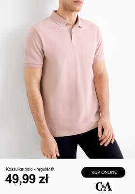C&A - gazetka promocyjna Koszulki polo od 29,99 zł od środy 18.03  - strona 2