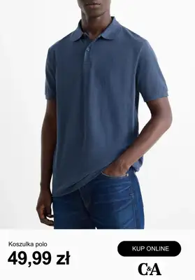 C&A - gazetka promocyjna Koszulki polo od 29,99 zł od środy 18.03  - strona 7