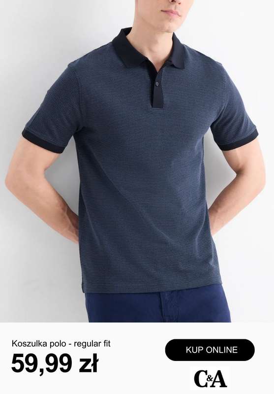 C&A - gazetka promocyjna Koszulki polo od 29,99 zł od środy 18.03  - strona 4