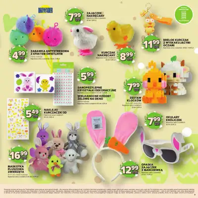 Stokrotka - gazetka promocyjna Katalog Wielkanocny!  do środy 08.04 - strona 9