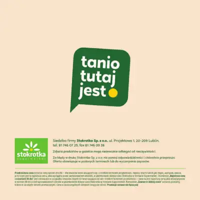 Stokrotka - gazetka promocyjna Katalog Wielkanocny!  do środy 08.04 - strona 64