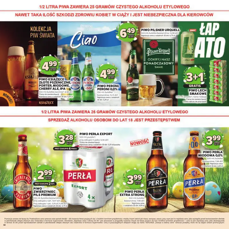Stokrotka - gazetka promocyjna Katalog Wielkanocny!  do środy 08.04 - strona 54