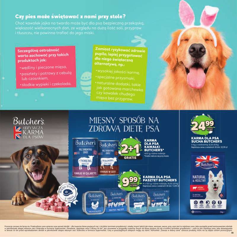 Stokrotka - gazetka promocyjna Katalog Wielkanocny!  do środy 08.04 - strona 35