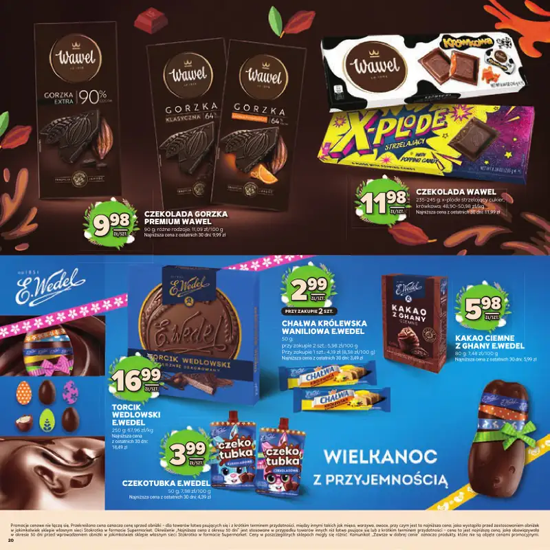 Stokrotka - gazetka promocyjna Katalog Wielkanocny!  do środy 08.04 - strona 20