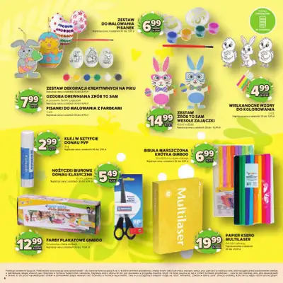 Stokrotka - gazetka promocyjna Katalog Wielkanocny!  do środy 08.04 - strona 8