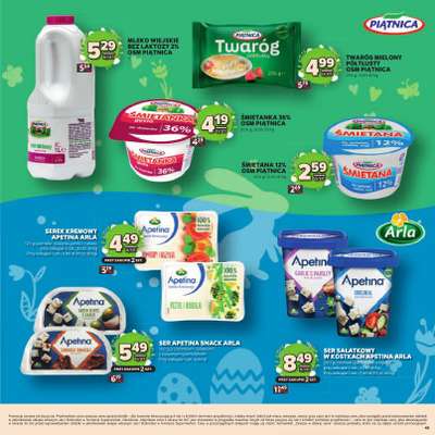 Stokrotka - gazetka promocyjna Katalog Wielkanocny!  do środy 08.04 - strona 49