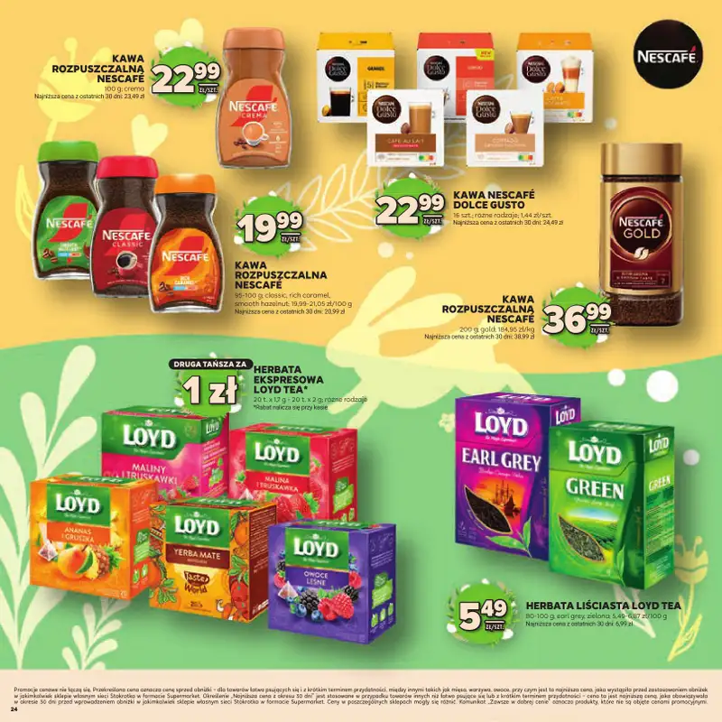 Stokrotka - gazetka promocyjna Katalog Wielkanocny!  do środy 08.04 - strona 24