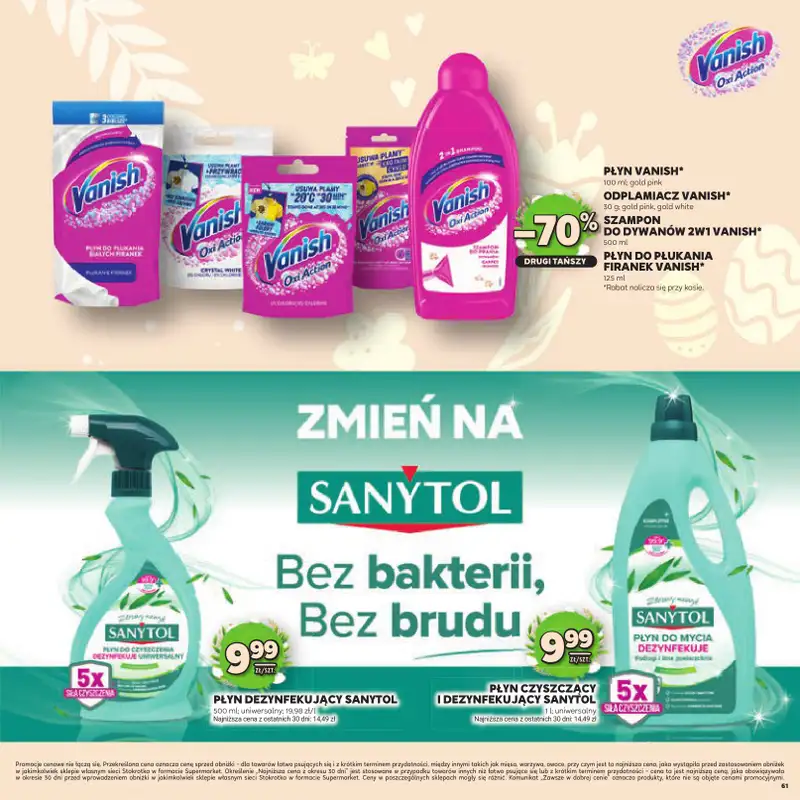 Stokrotka - gazetka promocyjna Katalog Wielkanocny!  do środy 08.04 - strona 61