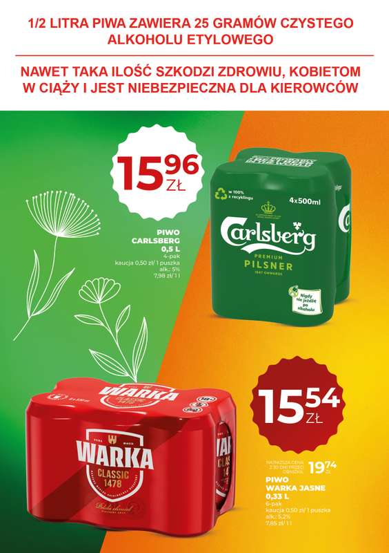 Duży Ben - gazetka promocyjna Gazetka piwna od czwartku 19.03 do środy 01.04 - strona 8