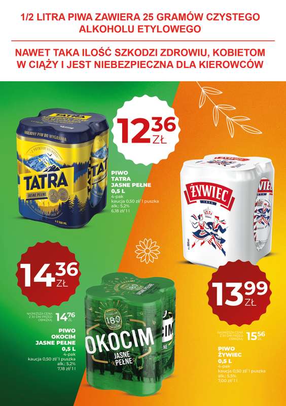 Duży Ben - gazetka promocyjna Gazetka piwna od czwartku 19.03 do środy 01.04 - strona 6