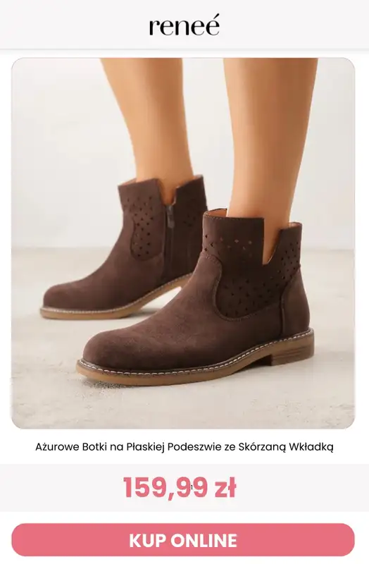 Renee - gazetka promocyjna Obuwie w odcieniach brązu od środy 18.03 do niedzieli 29.03 - strona 6