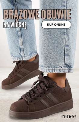 Renee - gazetka promocyjna Obuwie w odcieniach brązu od środy 18.03 do niedzieli 29.03