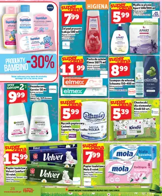 TOPAZ - gazetka promocyjna Nowa oferta od czwartku, 26.03 od czwartku 26.03 do środy 01.04 - strona 28