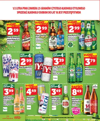 TOPAZ - gazetka promocyjna Nowa oferta od czwartku, 26.03 od czwartku 26.03 do środy 01.04 - strona 26