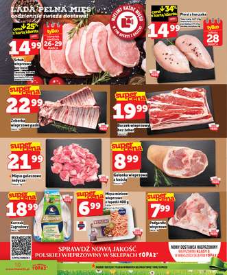 TOPAZ - gazetka promocyjna Nowa oferta od czwartku, 26.03 od czwartku 26.03 do środy 01.04 - strona 10