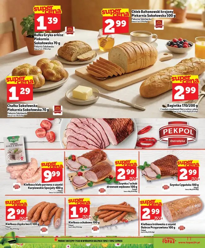 TOPAZ - gazetka promocyjna Nowa oferta od czwartku, 26.03 od czwartku 26.03 do środy 01.04 - strona 11