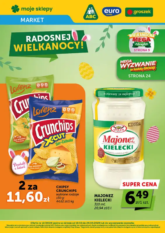 Groszek - gazetka promocyjna Gazetka Market  