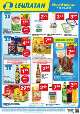 LEWIATAN - gazetka promocyjna Mamy TO w Lewiatanie – woj. lubelskie od czwartku 19.03 do środy 25.03