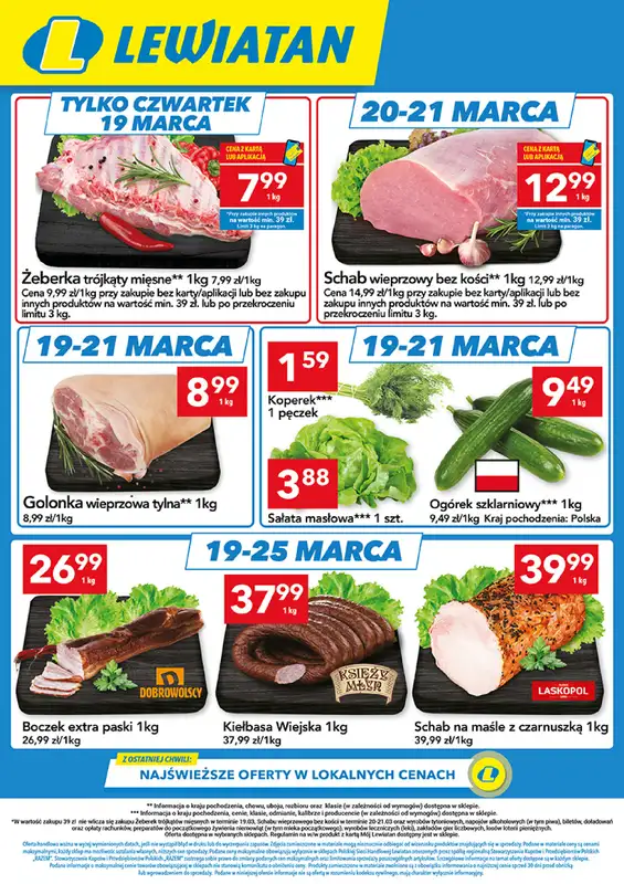 LEWIATAN - gazetka promocyjna Mamy TO w Lewiatanie – woj. lubelskie od czwartku 19.03 do środy 25.03 - strona 2