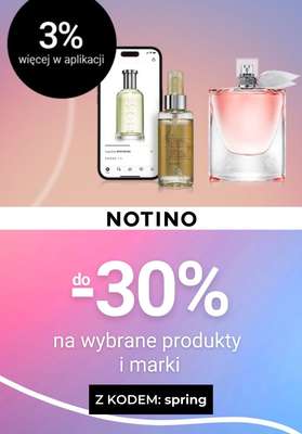 BEST SALE - gazetka promocyjna Notino | Do -30% na wybrane produkty od środy 18.03 do niedzieli 22.03