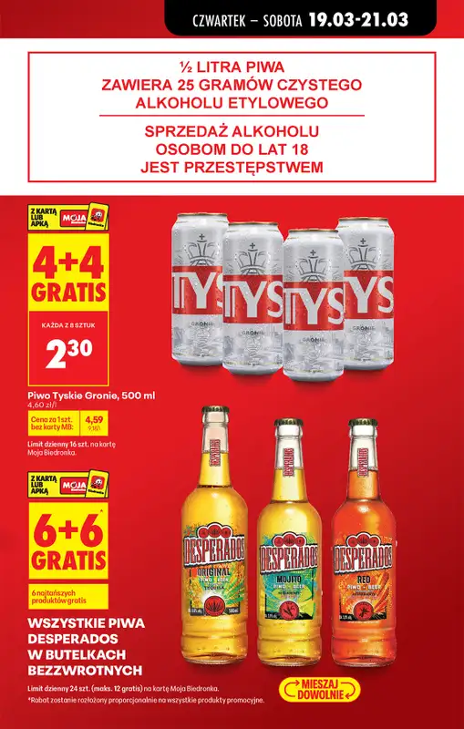 Biedronka - gazetka promocyjna Od czwartku, Z ladą tradycyjną od czwartku 19.03 do środy 25.03 - strona 19