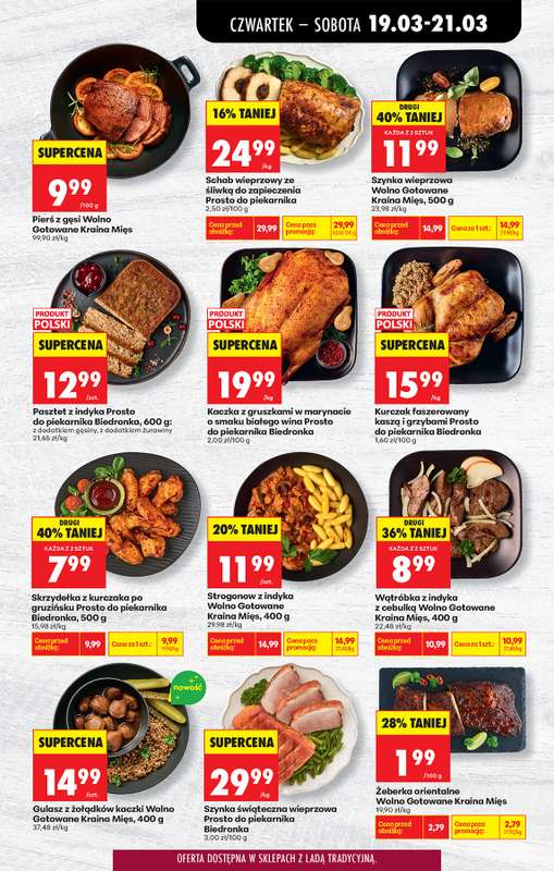 Biedronka - gazetka promocyjna Od czwartku, Z ladą tradycyjną od czwartku 19.03 do środy 25.03 - strona 31