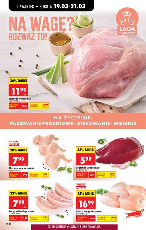 Biedronka - gazetka promocyjna Od czwartku, Z ladą tradycyjną od czwartku 19.03 do środy 25.03 - strona 28