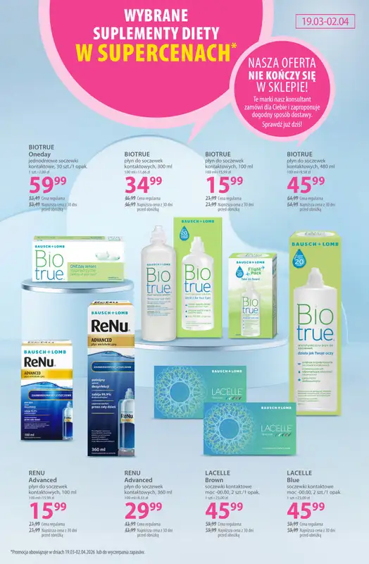 Hebe - gazetka promocyjna Gazetka od czwartku 19.03 do czwartku 02.04 - strona 20