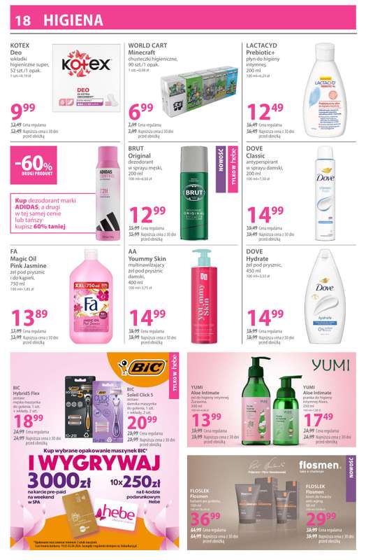 Hebe - gazetka promocyjna Gazetka od czwartku 19.03 do czwartku 02.04 - strona 18