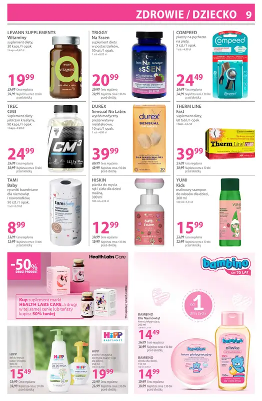 Hebe - gazetka promocyjna Gazetka od czwartku 19.03 do czwartku 02.04 - strona 9