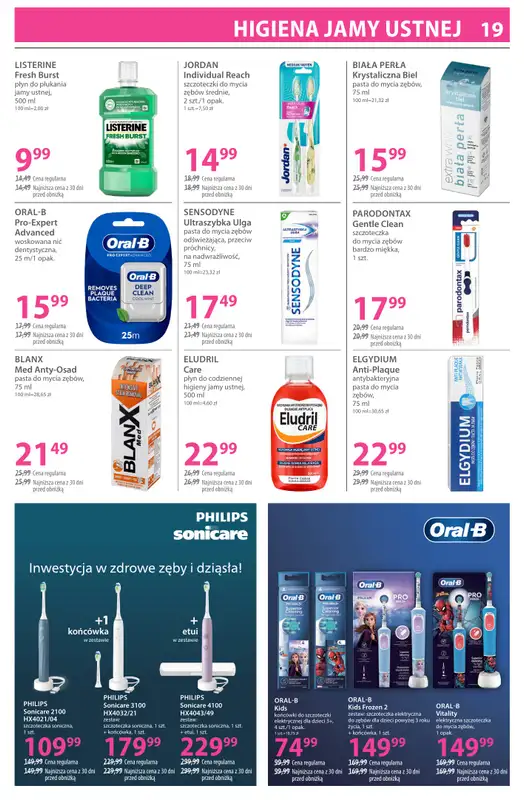 Hebe - gazetka promocyjna Gazetka od czwartku 19.03 do czwartku 02.04 - strona 19