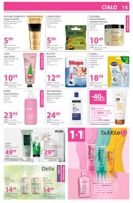 Hebe - gazetka promocyjna Gazetka od czwartku 19.03 do czwartku 02.04 - strona 15