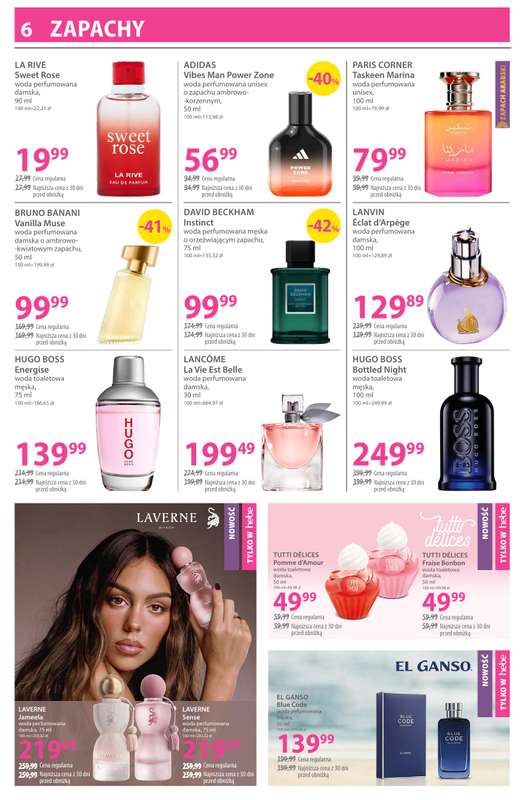 Hebe - gazetka promocyjna Gazetka od czwartku 19.03 do czwartku 02.04 - strona 6