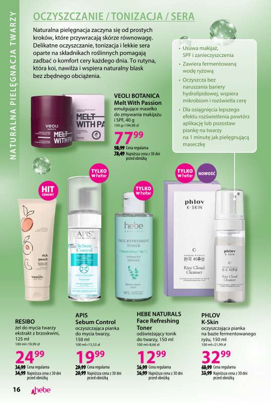 Hebe - gazetka promocyjna Katalog od czwartku 19.03 do piątku 17.04 - strona 16