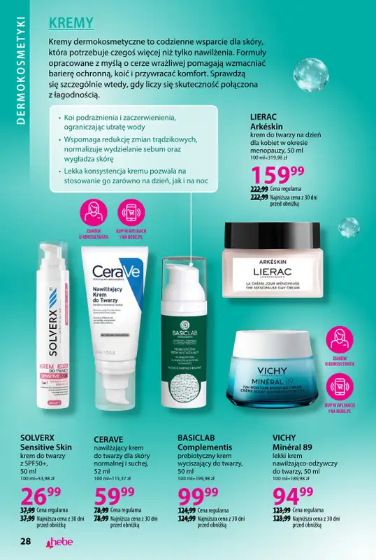 Hebe - gazetka promocyjna Katalog od czwartku 19.03 do piątku 17.04 - strona 28