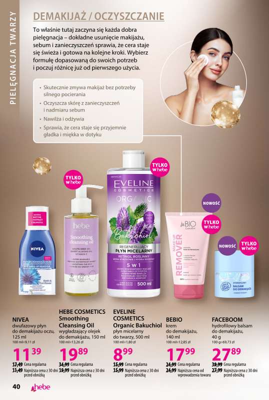 Hebe - gazetka promocyjna Katalog od czwartku 19.03 do piątku 17.04 - strona 40