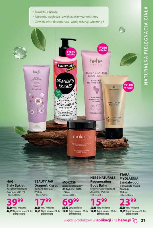 Hebe - gazetka promocyjna Katalog od czwartku 19.03 do piątku 17.04 - strona 21