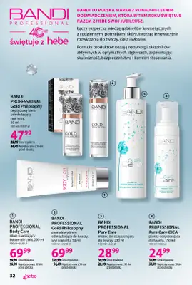 Hebe - gazetka promocyjna Katalog od czwartku 19.03 do piątku 17.04 - strona 32