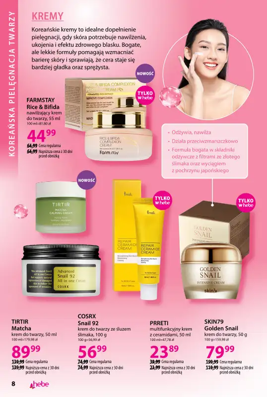 Hebe - gazetka promocyjna Katalog od czwartku 19.03 do piątku 17.04 - strona 8