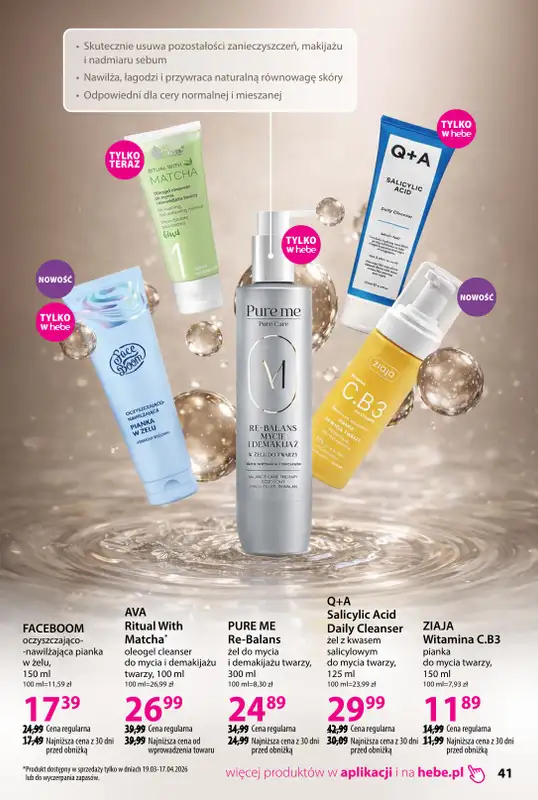 Hebe - gazetka promocyjna Katalog od czwartku 19.03 do piątku 17.04 - strona 41