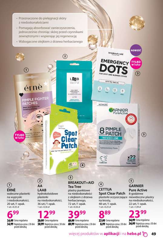 Hebe - gazetka promocyjna Katalog od czwartku 19.03 do piątku 17.04 - strona 49