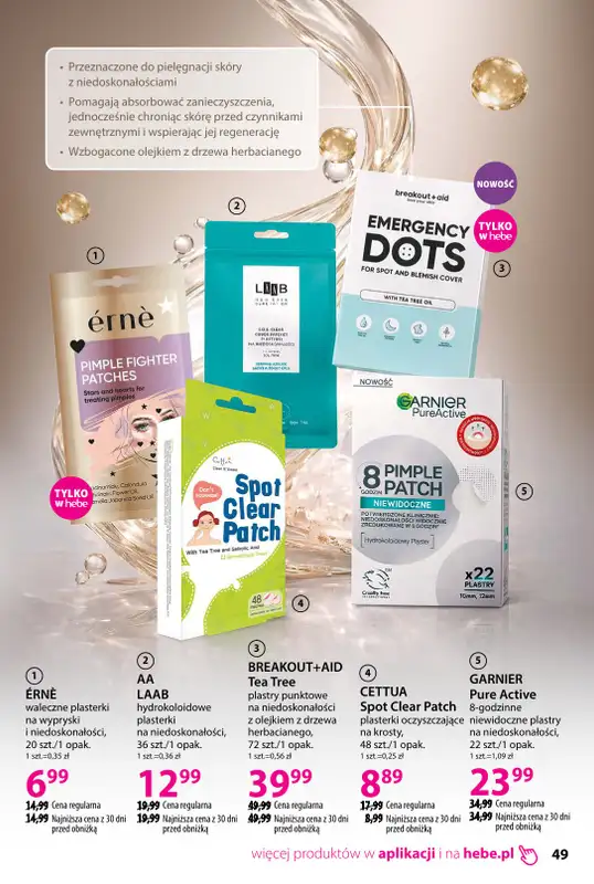 Hebe - gazetka promocyjna Katalog od czwartku 19.03 do piątku 17.04 - strona 49
