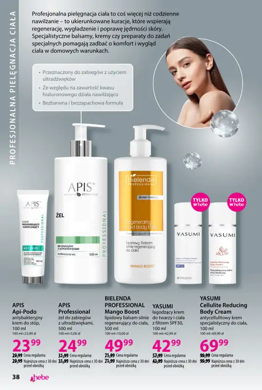Hebe - gazetka promocyjna Katalog od czwartku 19.03 do piątku 17.04 - strona 38