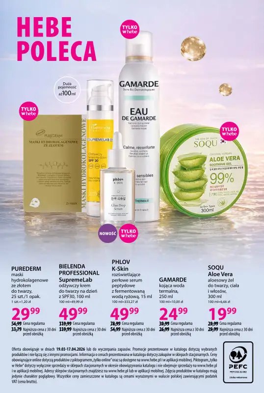 Hebe - gazetka promocyjna Katalog od czwartku 19.03 do piątku 17.04 - strona 52