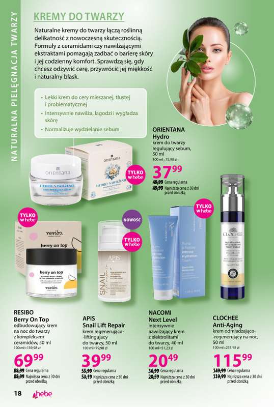 Hebe - gazetka promocyjna Katalog od czwartku 19.03 do piątku 17.04 - strona 18