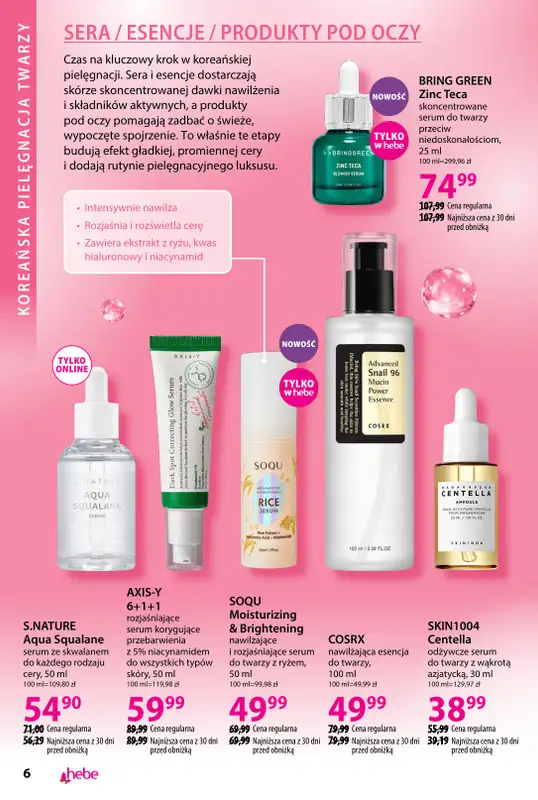 Hebe - gazetka promocyjna Katalog od czwartku 19.03 do piątku 17.04 - strona 6