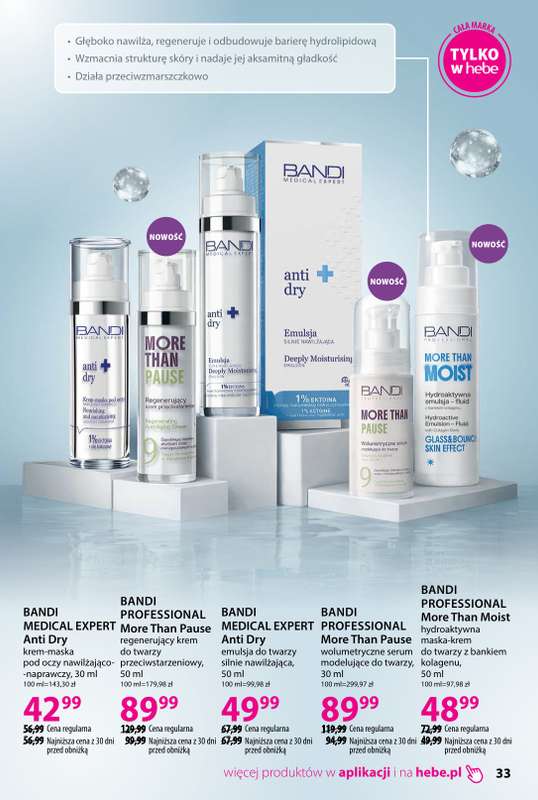 Hebe - gazetka promocyjna Katalog od czwartku 19.03 do piątku 17.04 - strona 33