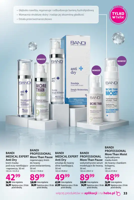 Hebe - gazetka promocyjna Katalog od czwartku 19.03 do piątku 17.04 - strona 33